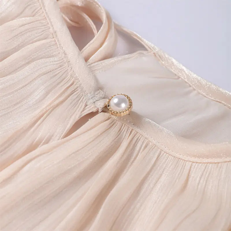 MEYA - Ruffled mini dress with flounces