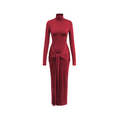 HELLIE - Bodycon dress with tie details