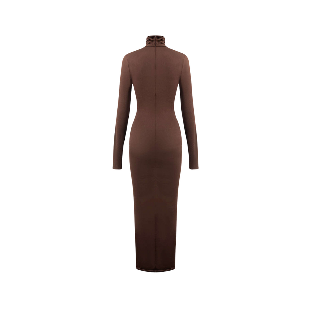 HELLIE - Bodycon dress with tie details