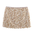 SUMMER - Sequin mini skirt