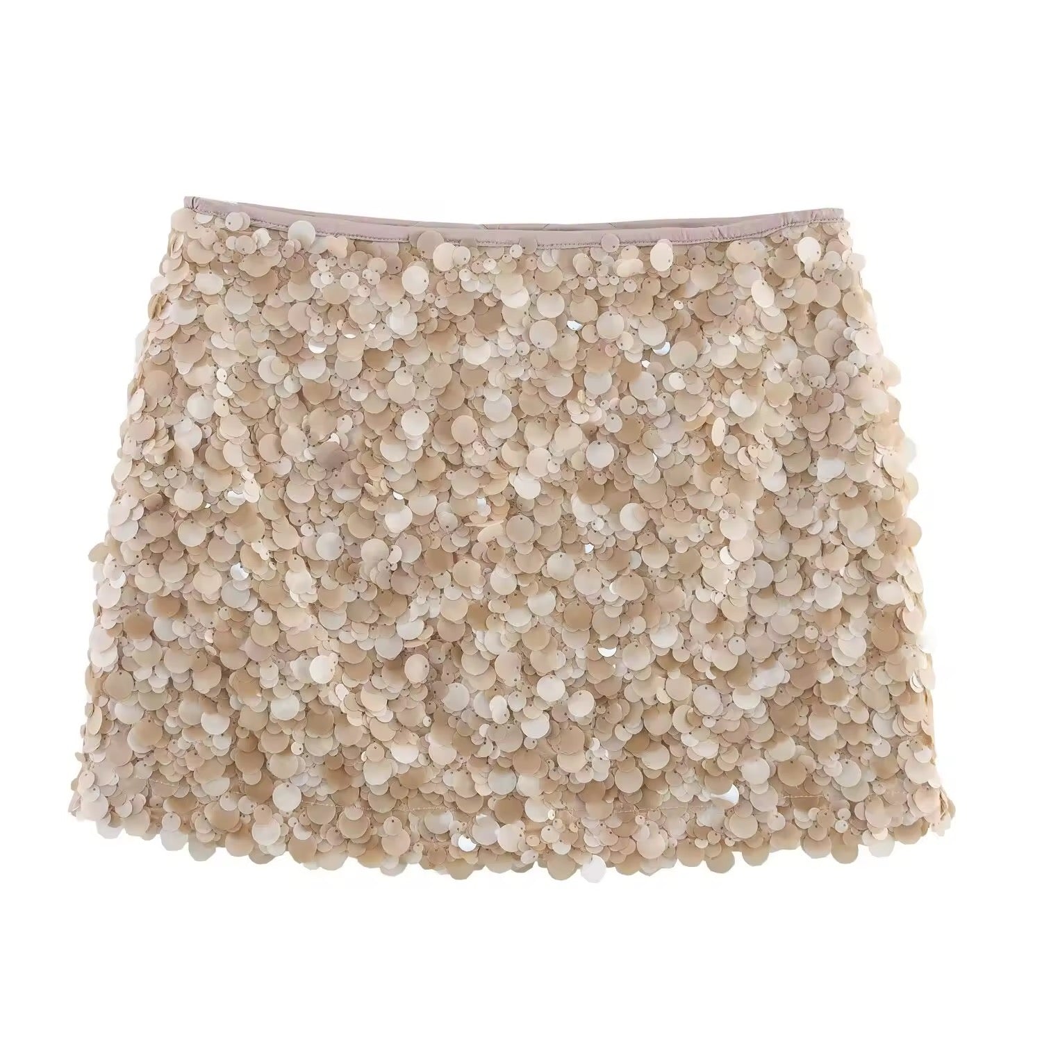 SUMMER - Sequin mini skirt