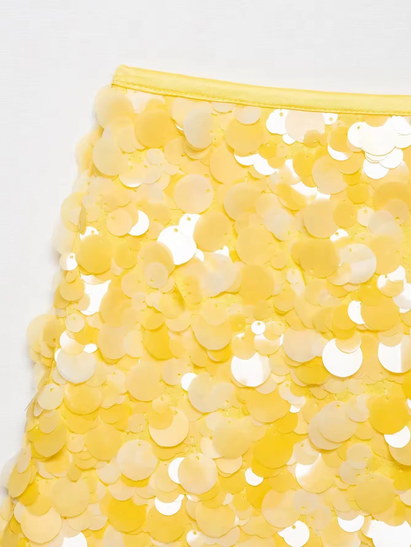 SUMMER - Sequin mini skirt