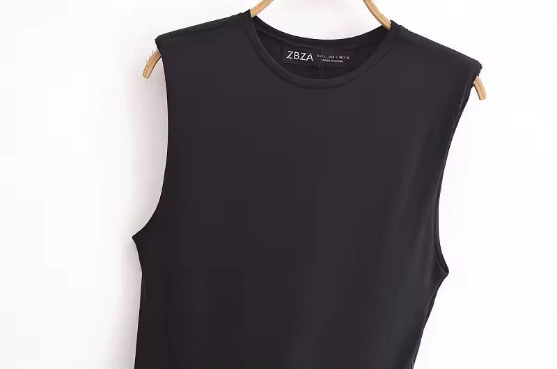 NIVA – Ärmelloses Midikleid mit Gürtel