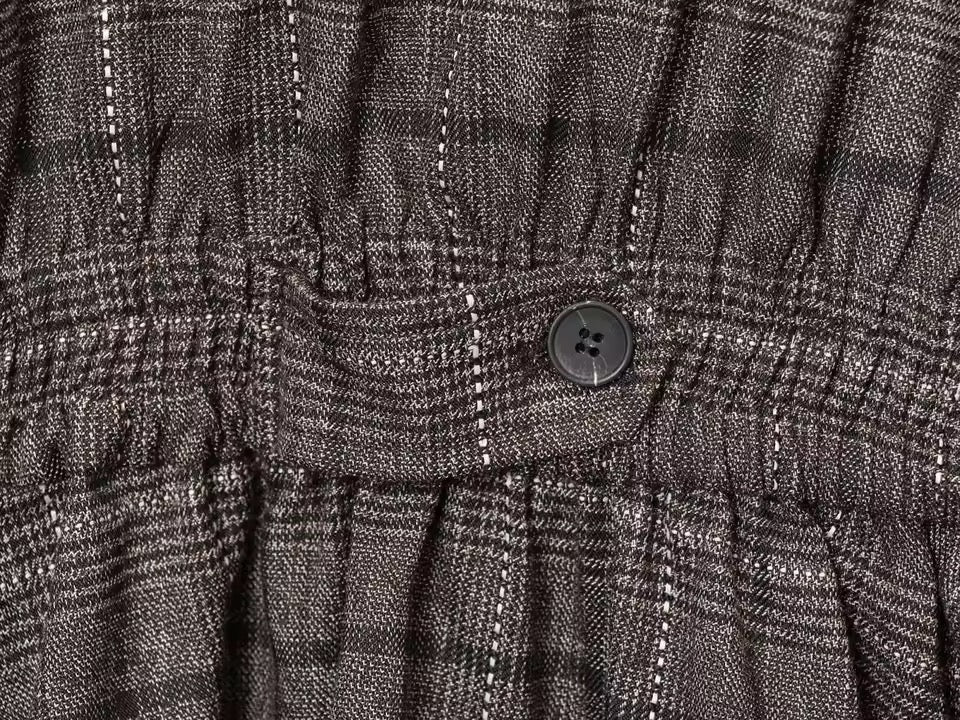 LIORA – Zweiteiler mit Glencheck-Muster in Vintage Military Optik