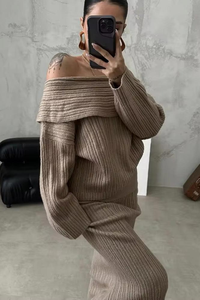 YENDRY – Elegant winter knit set