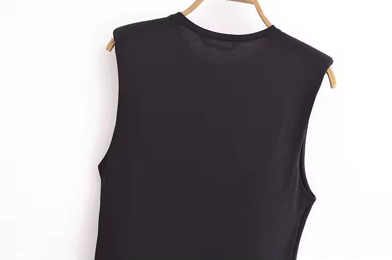 NIVA – Ärmelloses Midikleid mit Gürtel
