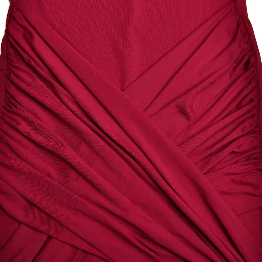 HELLIE - Bodycon dress with tie details