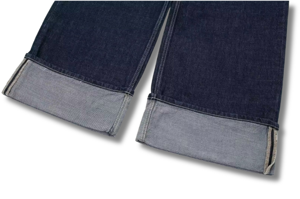 JEANY - Denim Look Combo Set - Denim Jacket &amp; Trousers