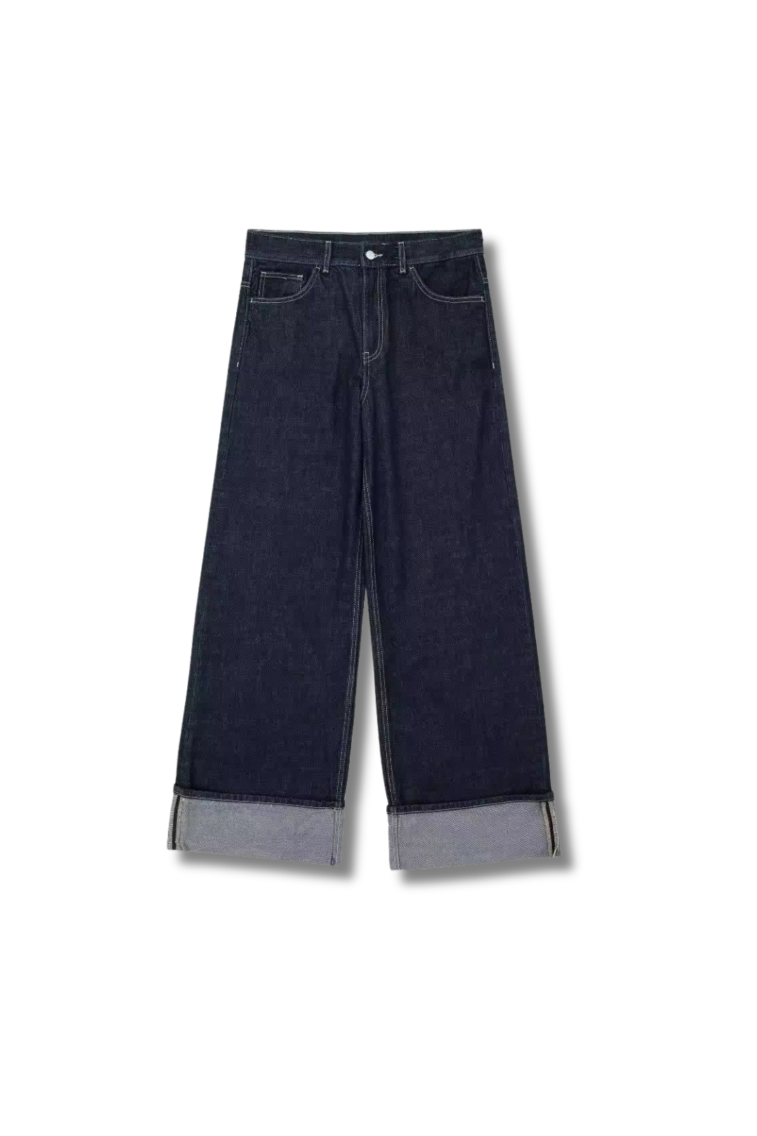 JEANY - Denim Look Combo Set - Denim Jacket &amp; Trousers