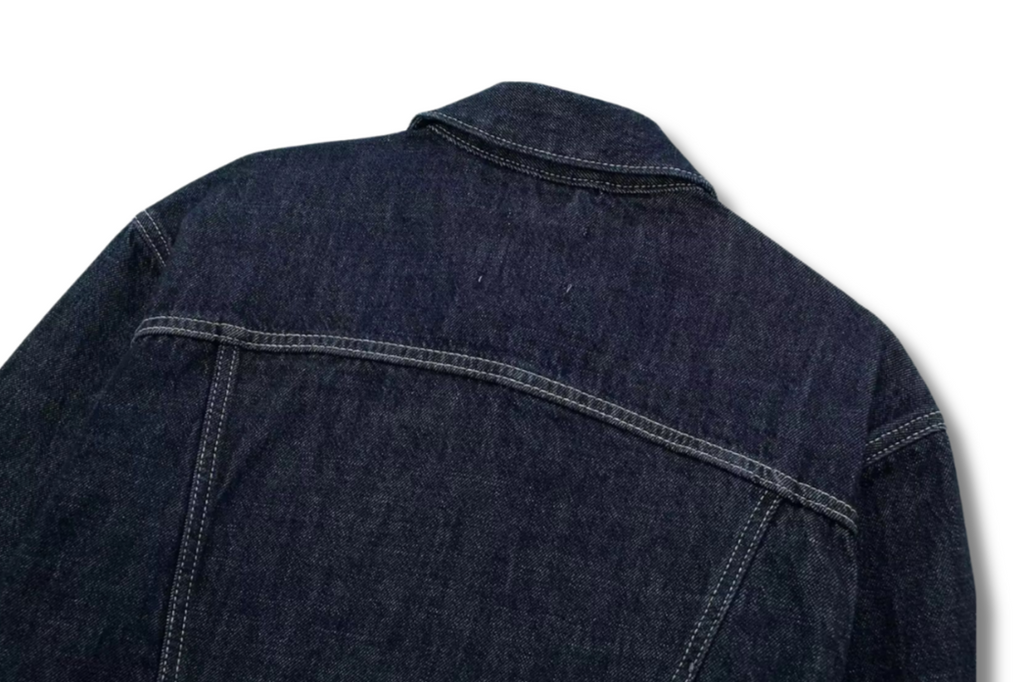 JEANY - Denim Look Combo Set - Denim Jacket &amp; Trousers