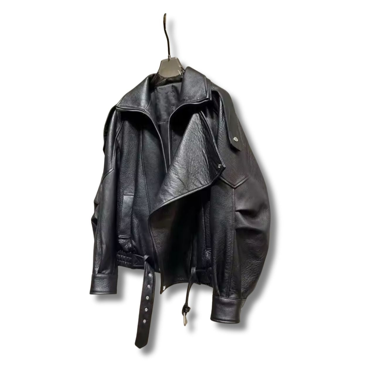 NIKITA - Oversize-Fit Lederjacke