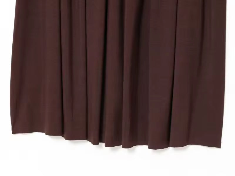 ZURI - Trägerloses Kleid mit Drapierungen