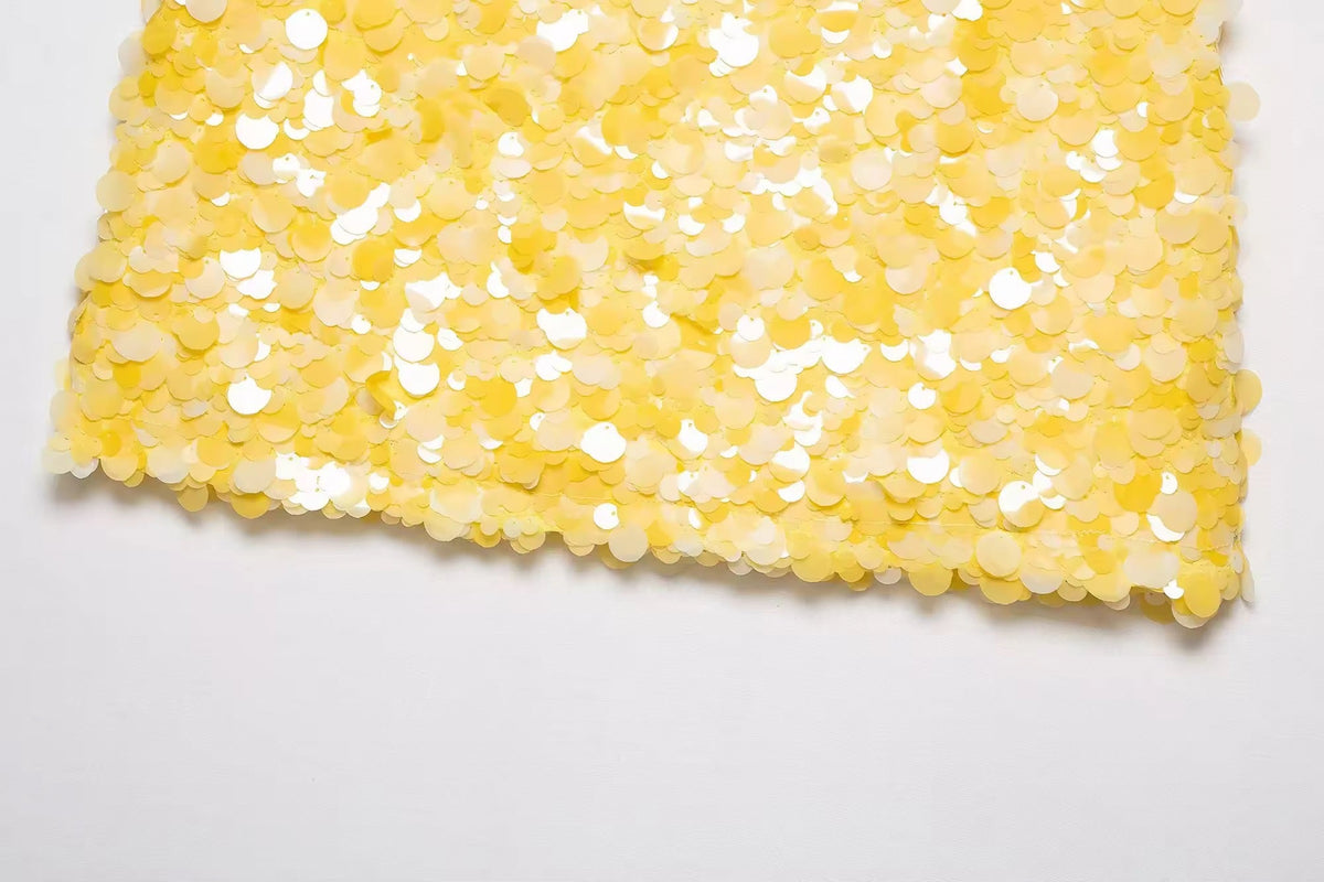 SUMMER - Sequin mini skirt