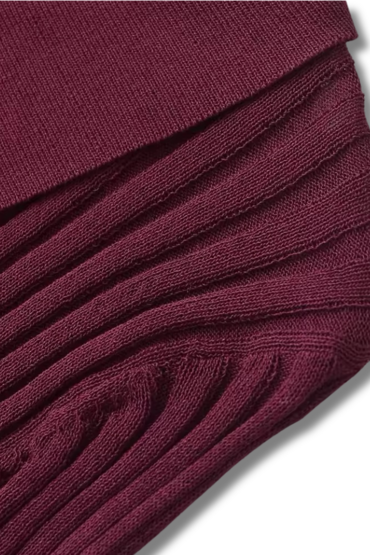 JANINE - ribbed knit sweater with polo collar