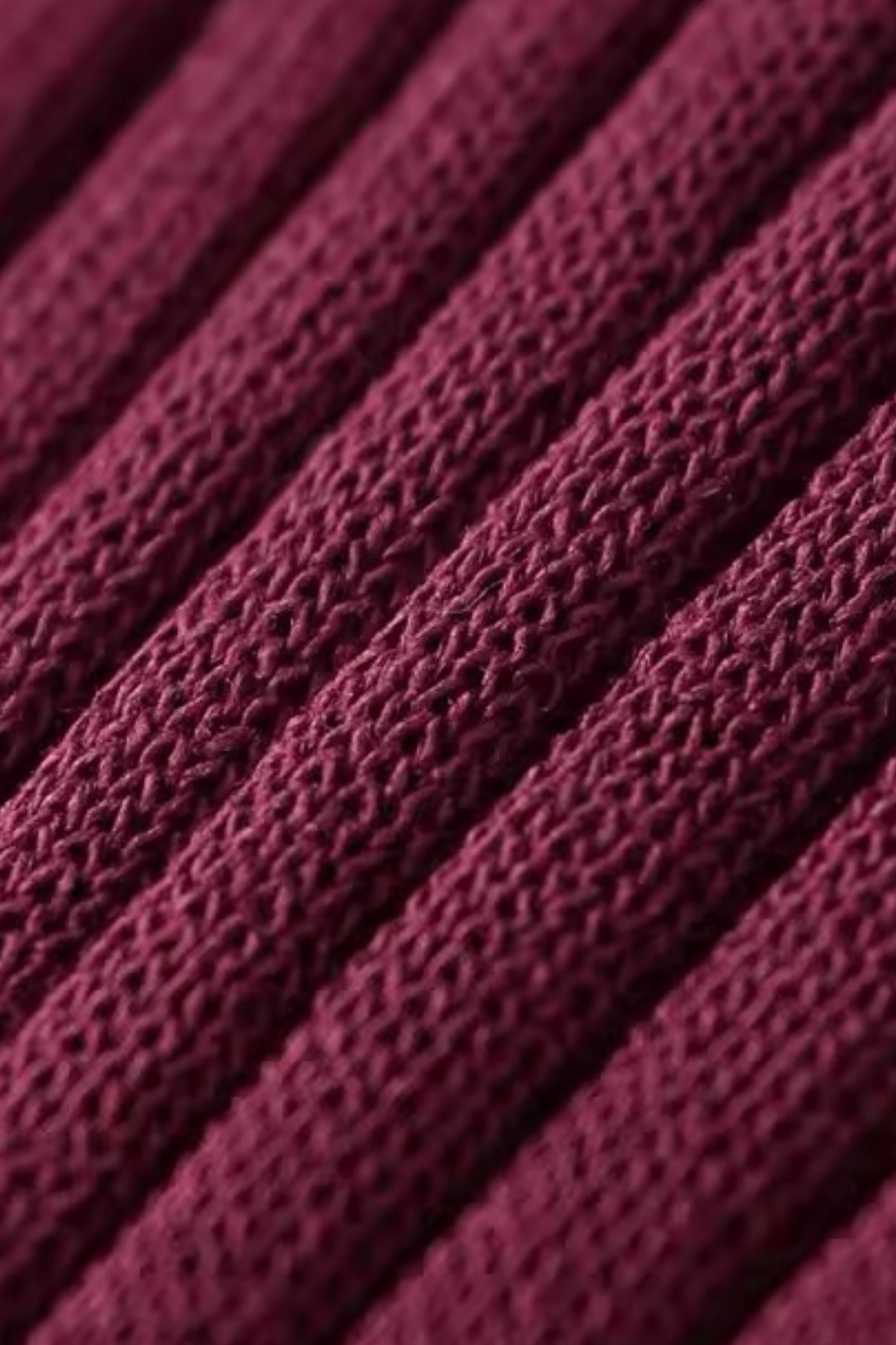 JANINE - ribbed knit sweater with polo collar