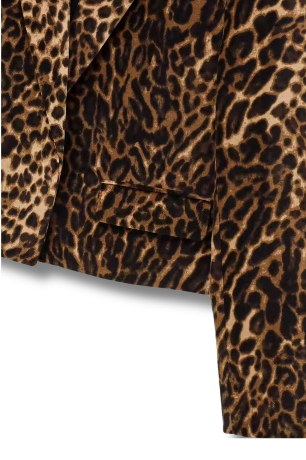 FRAN - Two-piece suit - blazer &amp; skirt in leopard print
