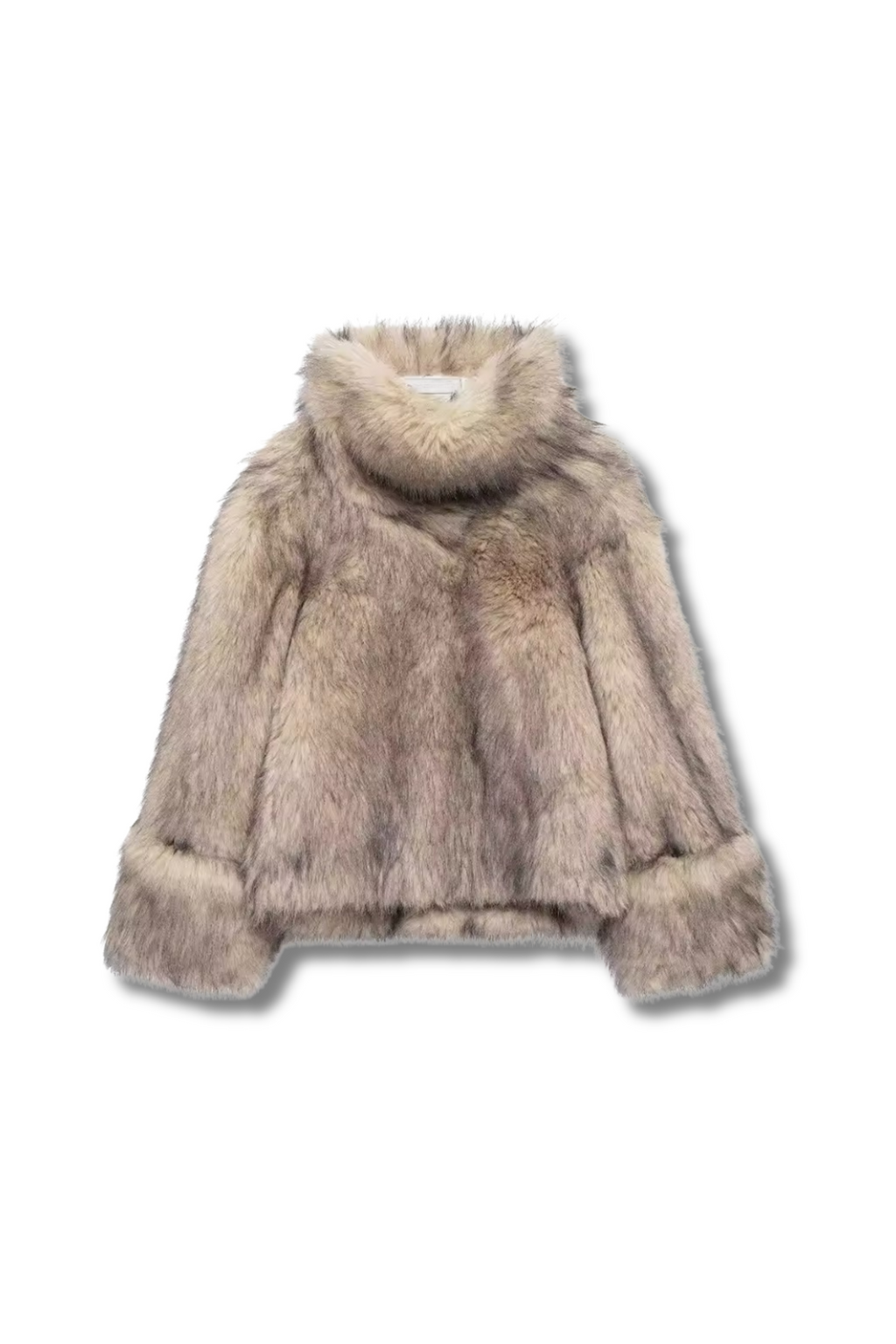 FABIENNE – Sweatshirt in faux fur look