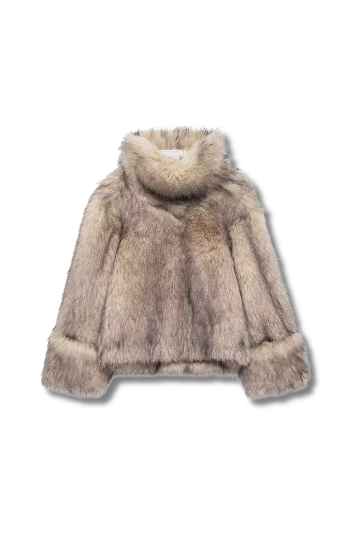 FABIENNE – Sweatshirt in faux fur look