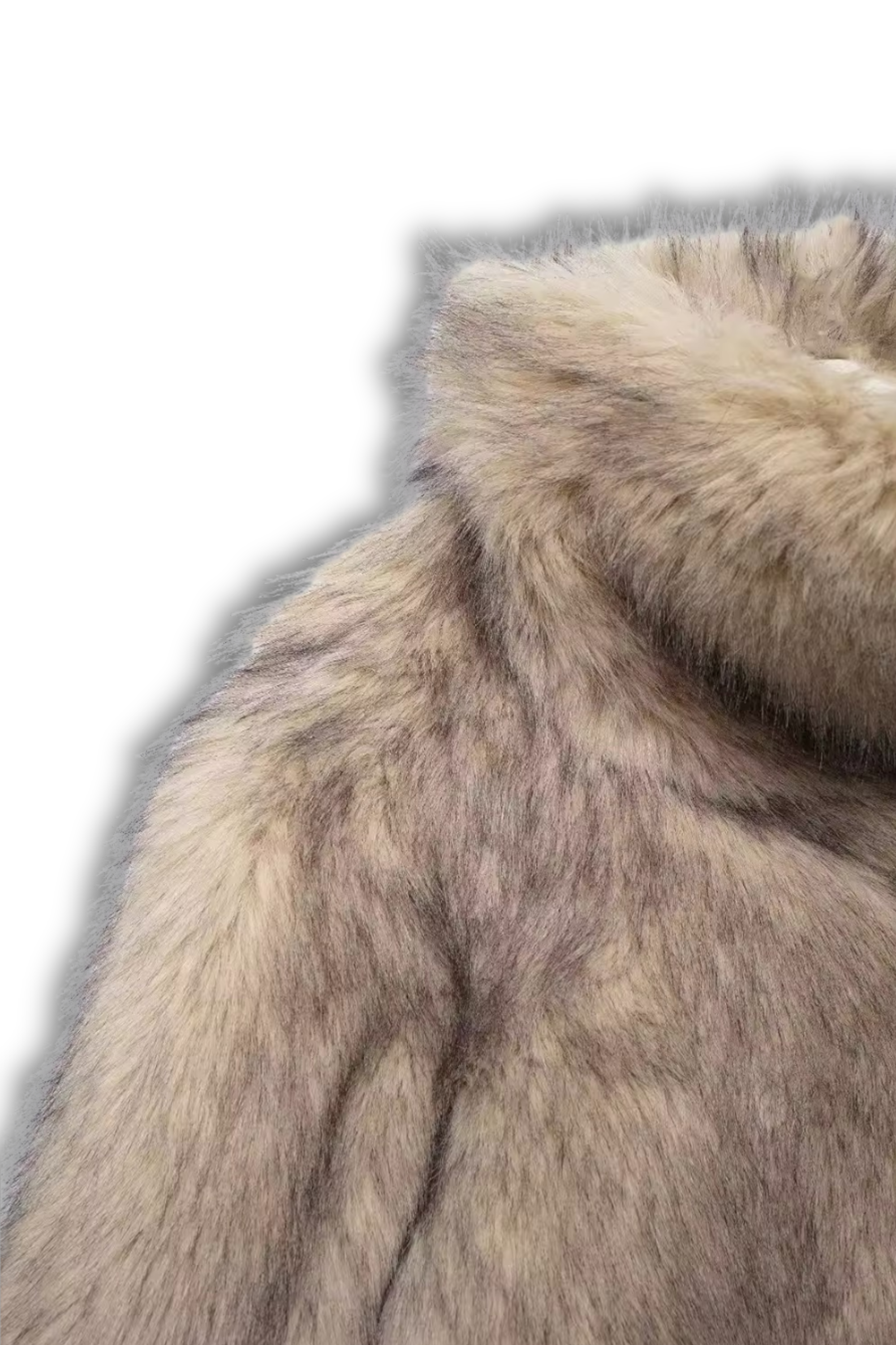 FABIENNE – Sweatshirt in faux fur look