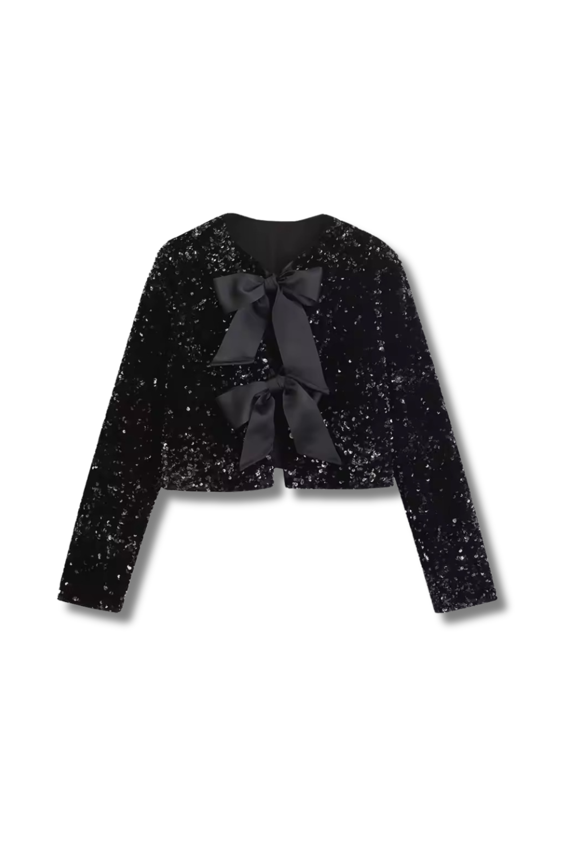 PAILEE - Sequin jacket with bows