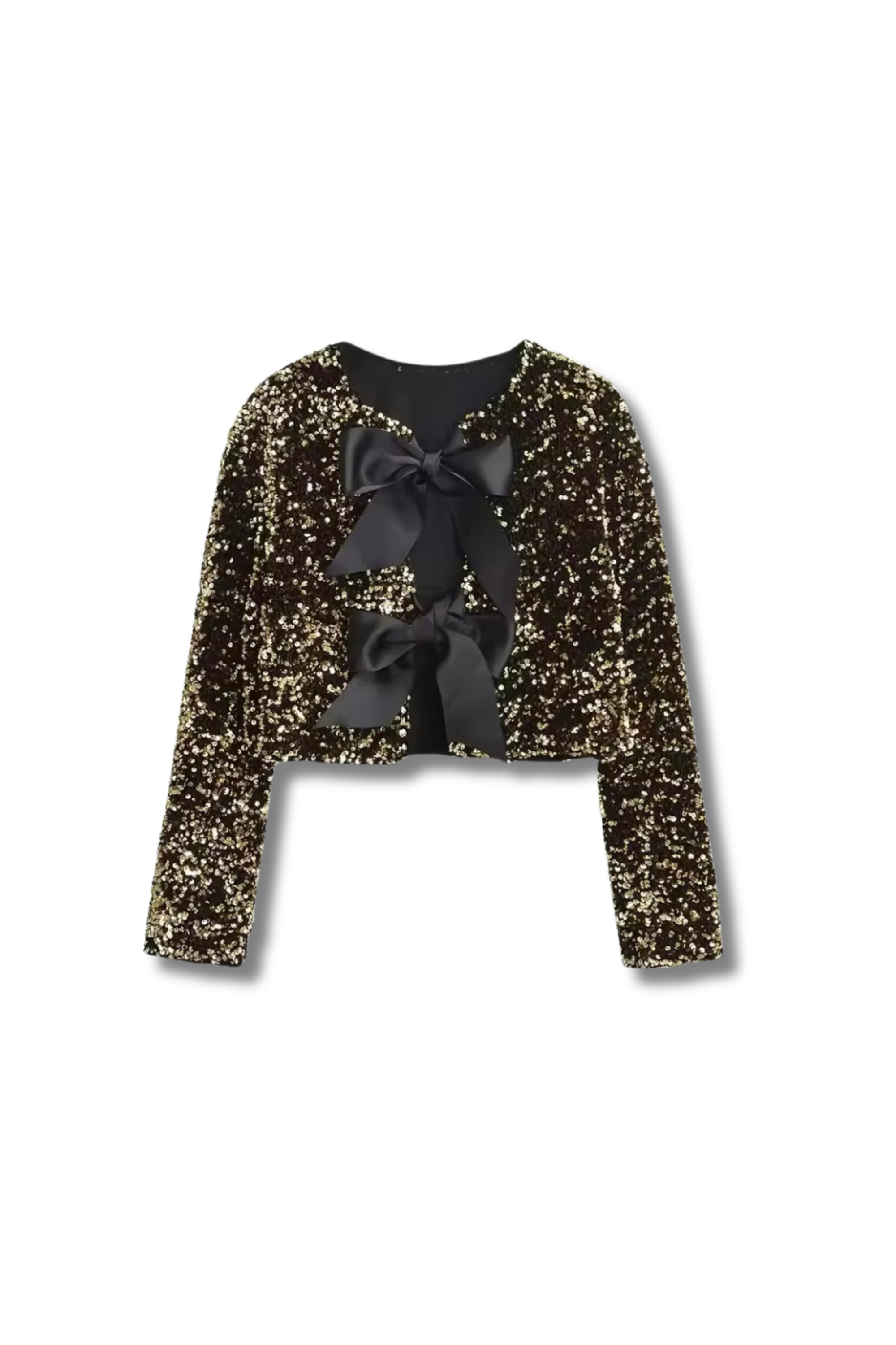 PAILEE - Sequin jacket with bows