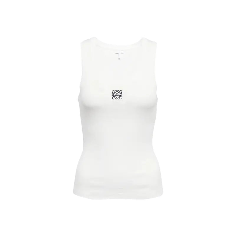 ALEXA - Classic tank top with embroidery
