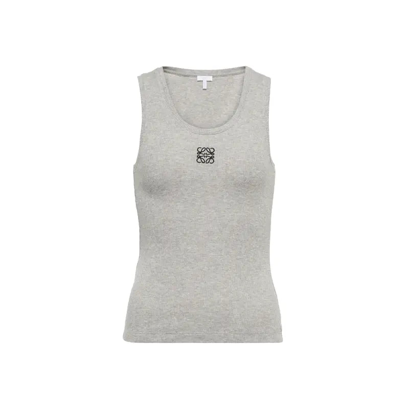 ALEXA - Classic tank top with embroidery