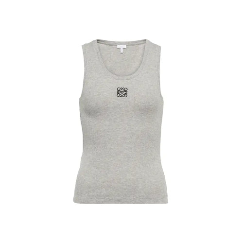 ALEXA - Classic tank top with embroidery