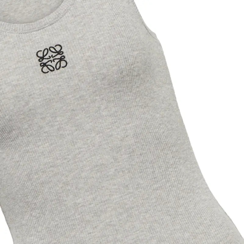 ALEXA - Classic tank top with embroidery