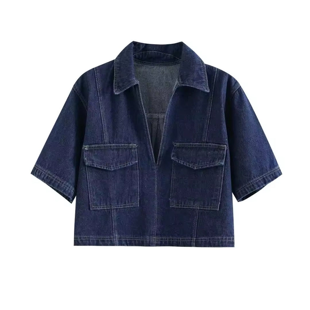 SOFIA – Denim two-piece