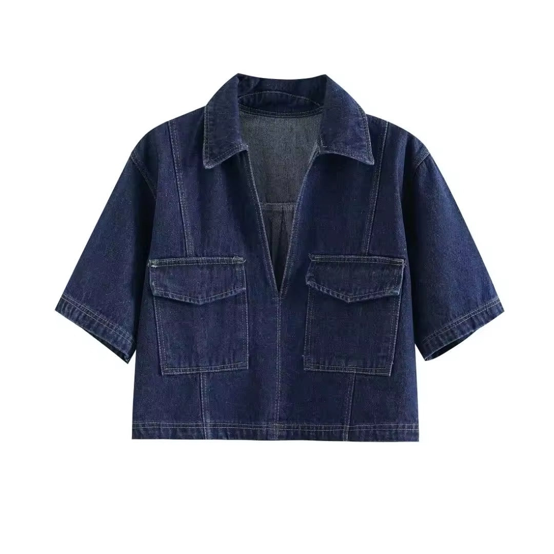 SOFIA – Denim two-piece
