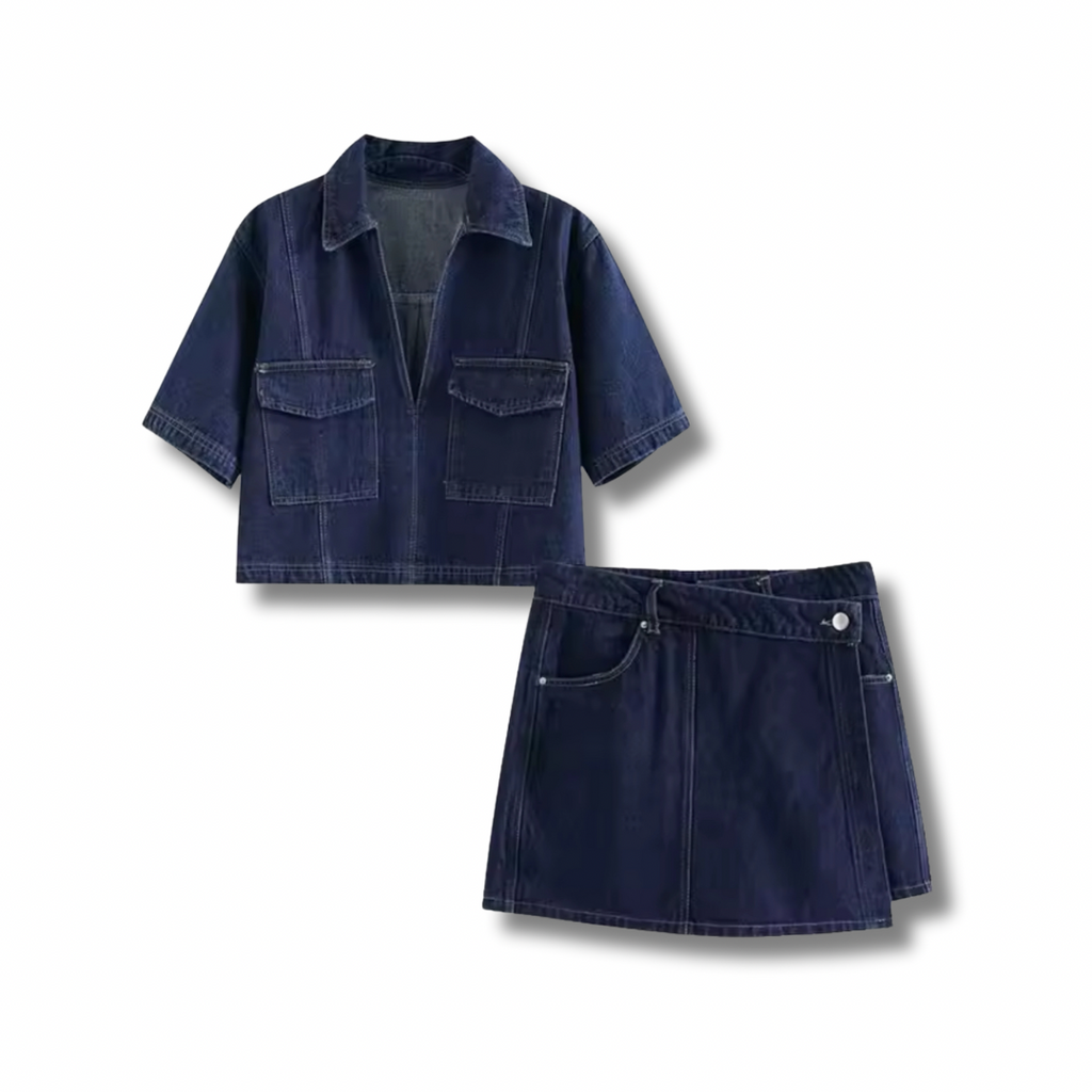 SOFIA – Denim two-piece