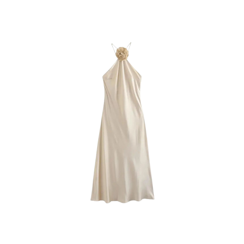 SILKY WILKY - satin dress