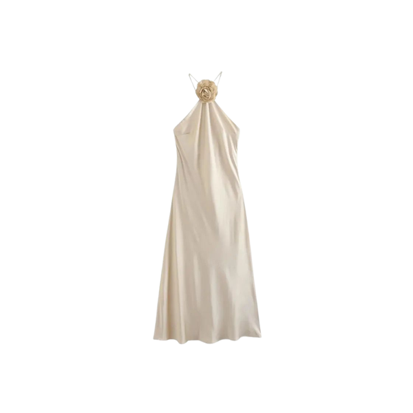 SILKY WILKY - satin dress