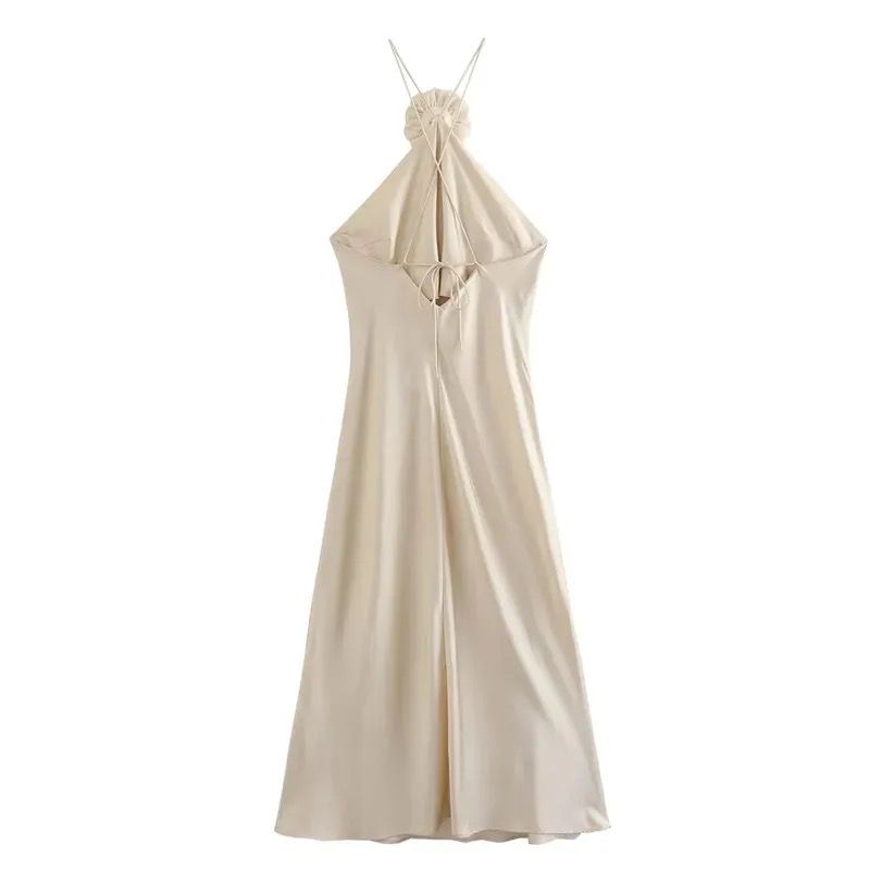 SILKY WILKY - satin dress