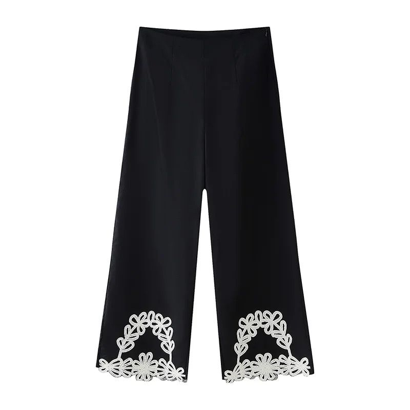 MIREIA - combination option: trousers / skirt / vest - with folklore embroidery