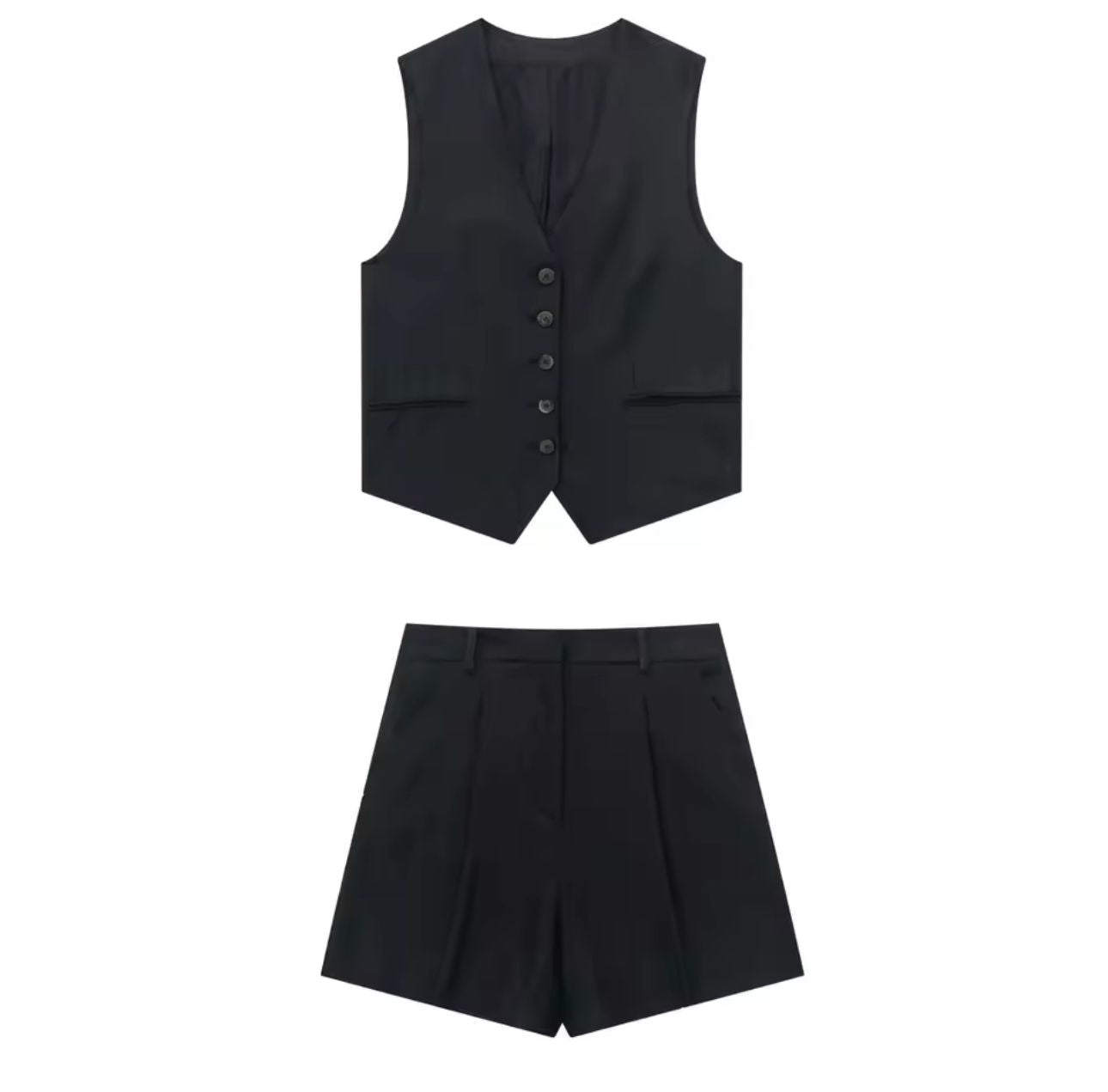 CHIARA - Combi set shorts &amp; vest