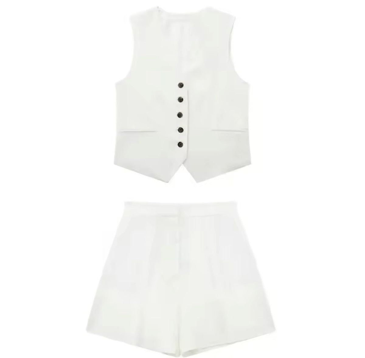 CHIARA - Combi set shorts &amp; vest