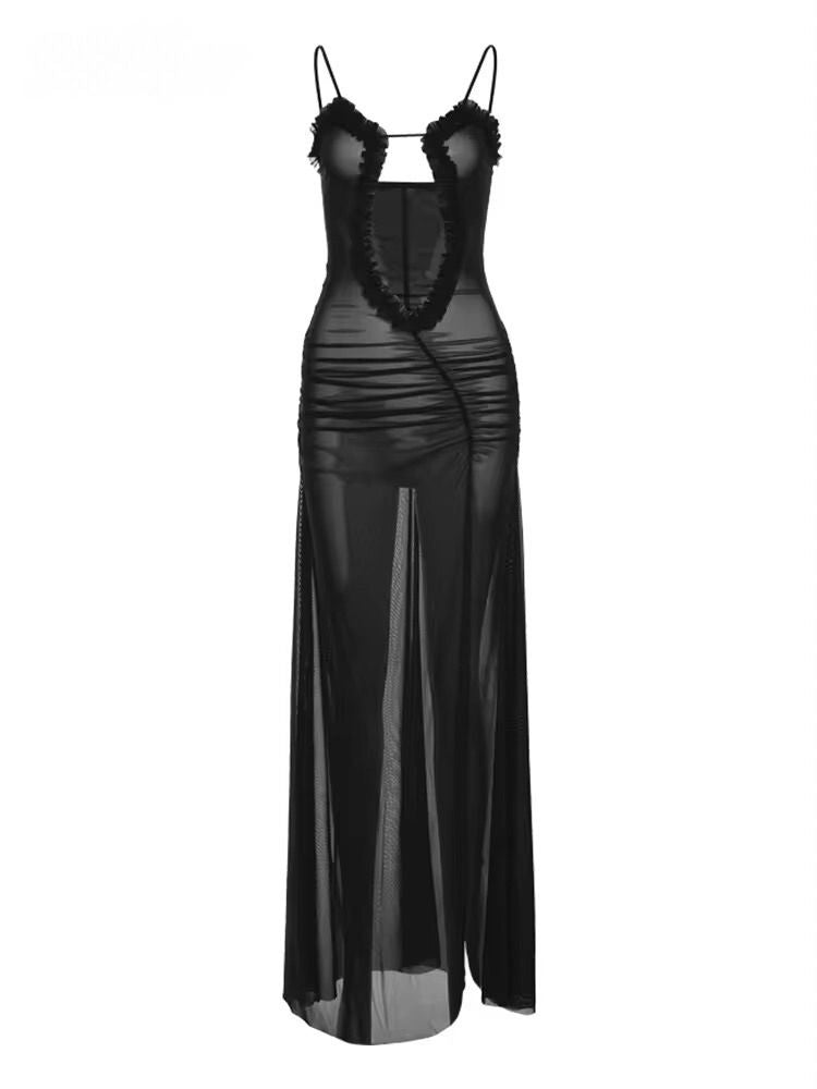 NEGIN - Sexy chiffon dress