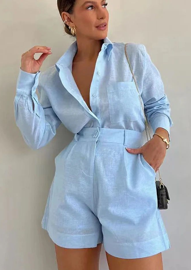 NIZZA - combination set shorts &amp; blouse